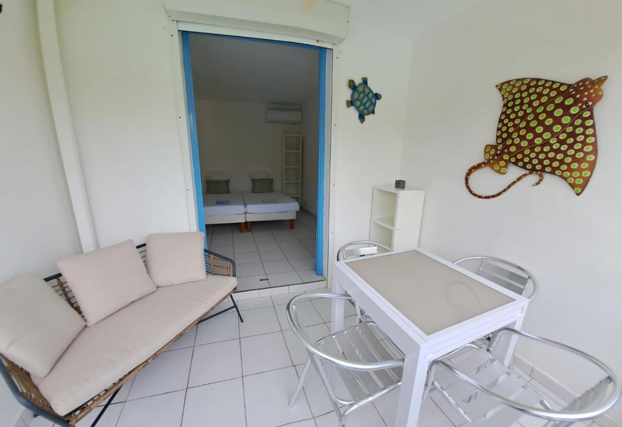 Vue Mer, Piscine, Appartement 4 Personnes Le Gosier  Bagian luar foto